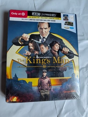 The King's Man TARGET Exclusive Gallery Book (4K Ultra HD+Blu-ray + DIGITAL) New