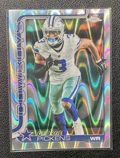 2025 Topps Chrome Football - GEORGE PICKENS #80 Cowboys Raywave REFRACTOR