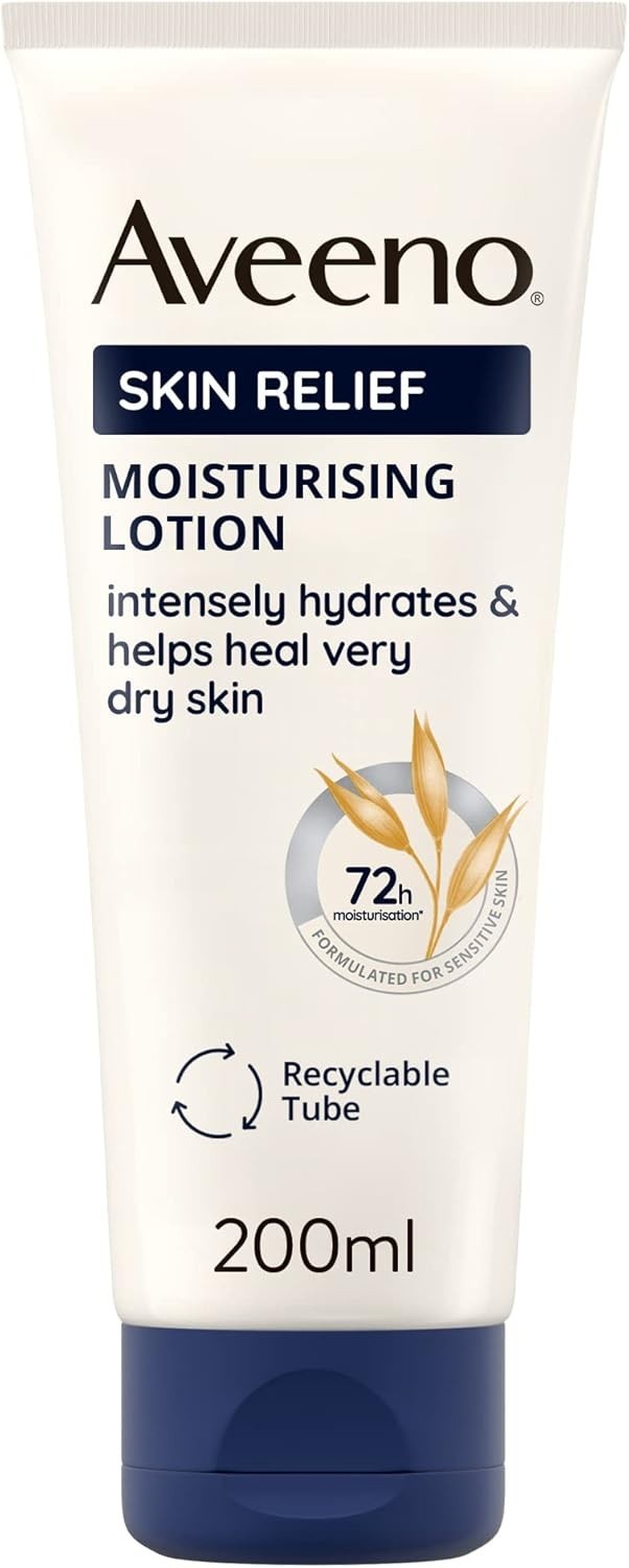 Aveeno Skin Relief Nourishing Lotion, 200ml With Soothing Triple Oat Complex