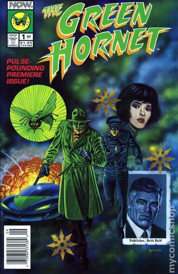 Green Hornet #1 VG 1991 Stock Image Low Grade