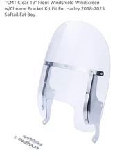 HARLEY DAVIDSON SOFTAIL FAT BOY 114 2018-2025 | WINDSCREEN WINDSHIELD CHOPPER