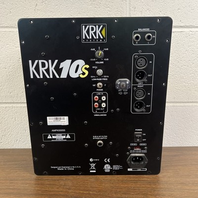 BROKEN AMP Plate For KRK Rokit 10S Powered Studio Subwoofer   DEFECTIVE PARTS