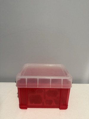 Really Useful Box 3 Liter Snap Lid Storage Bin New