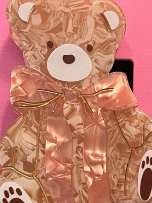 NWT ⚜️?⚜️ PIPER K Adorable Teddy Bear Hair Claw Clip Doctor Nurse Piper K Teddy Bear Claw Clip | TikTok main image 2