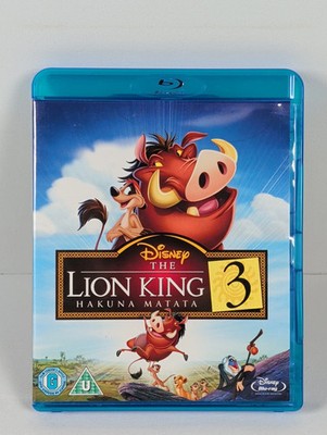 The Lion King 3: Hakuna Matata (2014) Blu-Ray VG Free Shipping