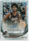 2025-26 Bowman Scoot Henderson #BCA-SH Mini-Diamond Auto /100