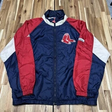 Vintage Boston Red Sox Jacket Mens M Apex One Lightweight Full Zip MLB Baseball