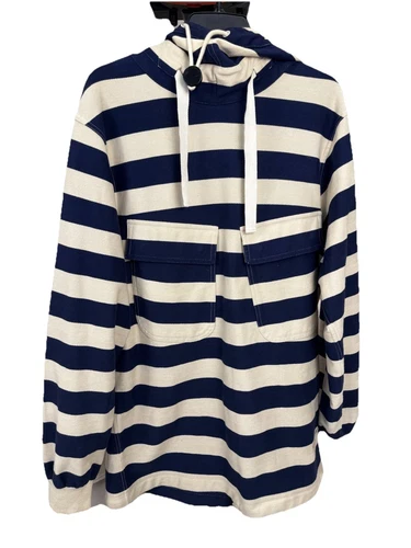 Felpa con cappuccio Burberry a righe taglia S