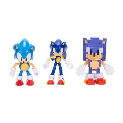 Sonic 35th Anniversary 4'' Action Figure - 3 Pack