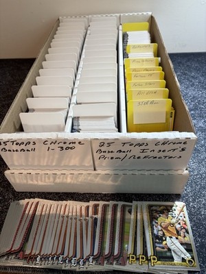 2025 Topps Chrome Baseball, cards 1-150, 10 card minimum, 10/$6.00 Free Ship !!
