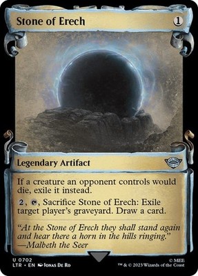 MTG - Stone of Erech - Showcase - Herr der Ringe Magic the Gathering