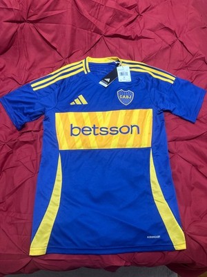 Boca Juniors Adidas Home Soccer Football Jersey Shirt Kit 24/25 IS7462 CABJ S