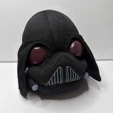 Star Wars Angry Birds Black Darth Vader Stuffed Plush Animal Toy Doll 8  