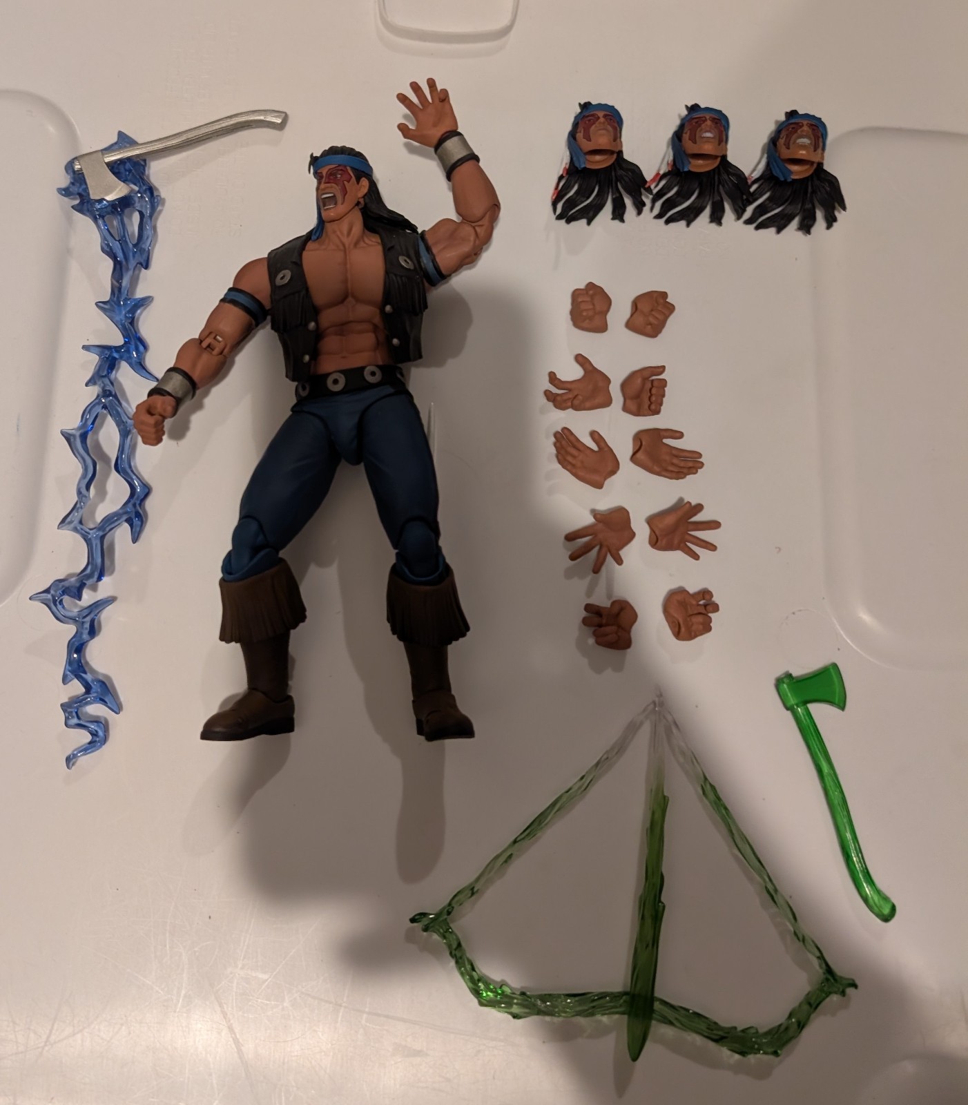 Storm Collectibles Mortal Kombat Nightwolf Action Figure 1/12th Scale Complete