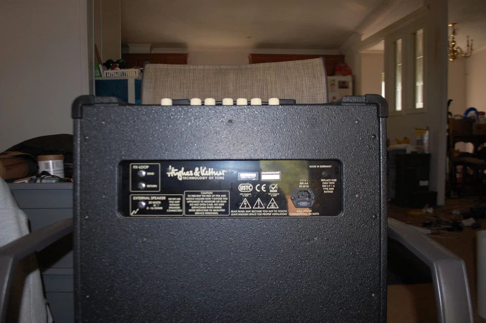 2004 Hughes & Kettner 25 Watt Tube Electric Guitar Amp 20th Anniversary Loud - Image 3 of 3