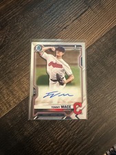 2021 Bowman Chrome Draft Tommy Mace 1st year Auto!