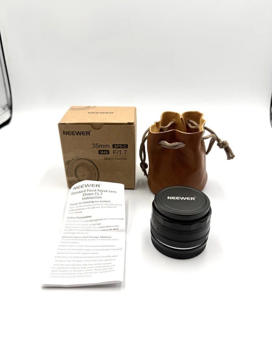 Neewer 35mm f/1.7 Camera Lenses for sale - eBay