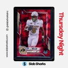 2025 BOWMAN CHROME UNI SAPPHIRE #103 DRELON MILLER RED REFRACTOR 1ST PROSPECT /5