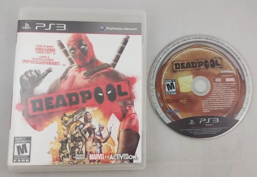 Deadpool (Sony PlayStation 3, PS3 2013) No Instruction Manual - Tested