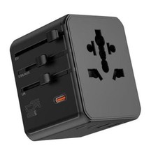 Universal Travel Adapter International Power Plug Converter - 45W PD Charger,