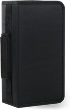 DVD Case CD Storage,128 Capacity Cases Holder Storage 128 Black