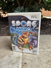 ⭐️Spore Hero (Nintendo Wii, 2009)⭐️CIB Complete W/ Manual⭐️