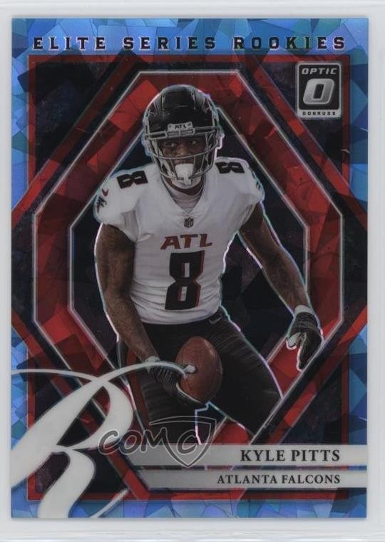 2021 Panini Donruss Optic Elite Series Rookies Ice Prizm /15 Kyle Pitts RC 3t8