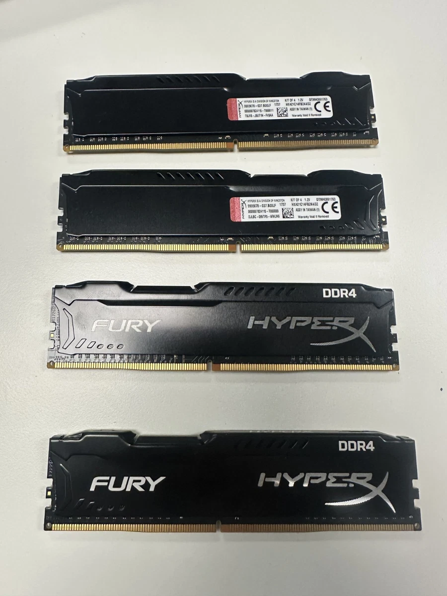 DDR4 SDRAM HyperX 8 GB Capacity per Module Memory (RAM) for sale