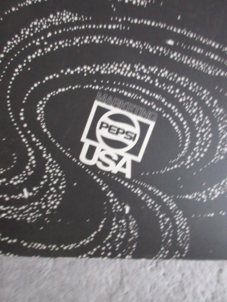 RARE - PEPSI LARGE Posterboard SIGN Welcome to the Twilight Zone