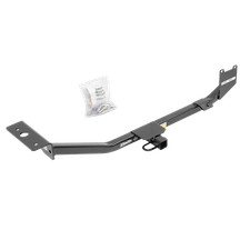 Class 1 Trailer Hitch, 1-1/4 Inch Square Receiver, Black, 