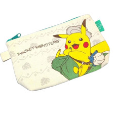 Pokemon Pikachu Canvas Tasche Make-up Kosmeti...