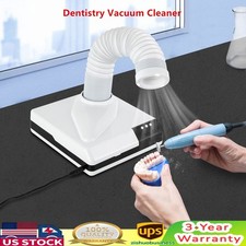 Dental Lab Dust Collector Vacuum Cleaner 60W W/LED Light Dentistry VacuumCleaner