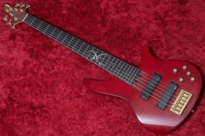 Yamaha RBX6JM John Myung Modell Ruby Red 1991 E-Gitarre gebraucht top