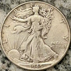 1945-P Walking Liberty Half Dollar 90% Silver