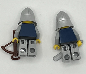 LEGO Castle Fantasy Era Crown Knight Quarters Minifigures cas366 cas367 Set 7038