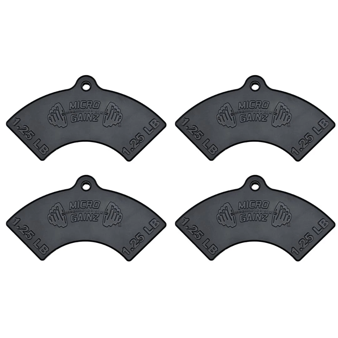 MICRO GAINZ GAIN MUSCLE 1LB AT A TIME Micro Gainz 1.25 lb Magnetic Weight Plates