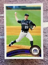 Aaron Cook 2011 Topps #230 Colorado Rockies