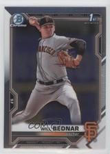 2021 Bowman Draft Chrome Will Bednar #BDC-197 t5p