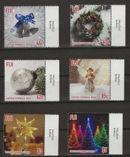 Fiji 2024 - Christmas, Festive Symbols Set of 6 (Philatelic Bureau) - MNH
