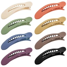 Hair Clips Pack - Alligator Snap for Sectioning and Styling, Flat... 