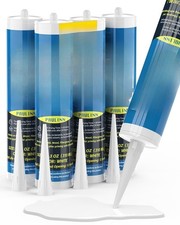 Self Leveling Lap Sealant White, RV Roof Sealant for Camper Repair, RV Caulking,