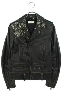 サンローラン 15AW L01 クラシックモーターサイクル ライダースジャケット