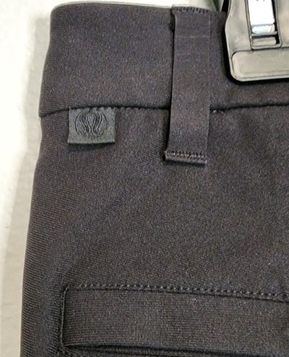 Mens Lululemon Commission Pant Classic Warpstreme LM5AEXS Mens 32X30 Black - Picture 6 of 8