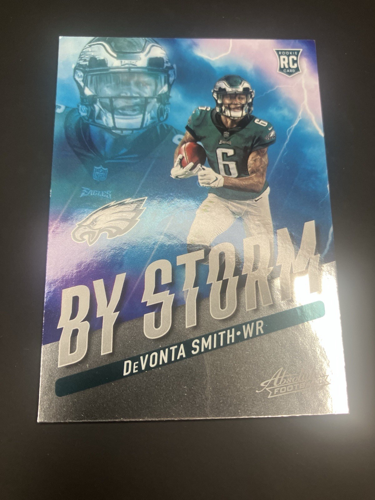 2021 Panini Absolute - By Storm Devonta Smith #BST-7 (RC)