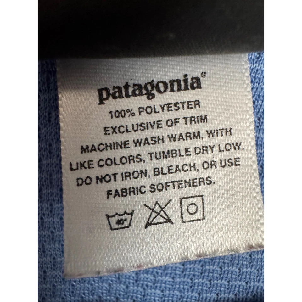 Patagonia Capilene Blue Long Sleeve Baselayer Shirt Women's Size Small - Image 4 of 4