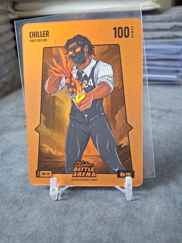 2026 Bo Jackson Battle Arena Chiller Orange Battlefoil Fire OBF-119