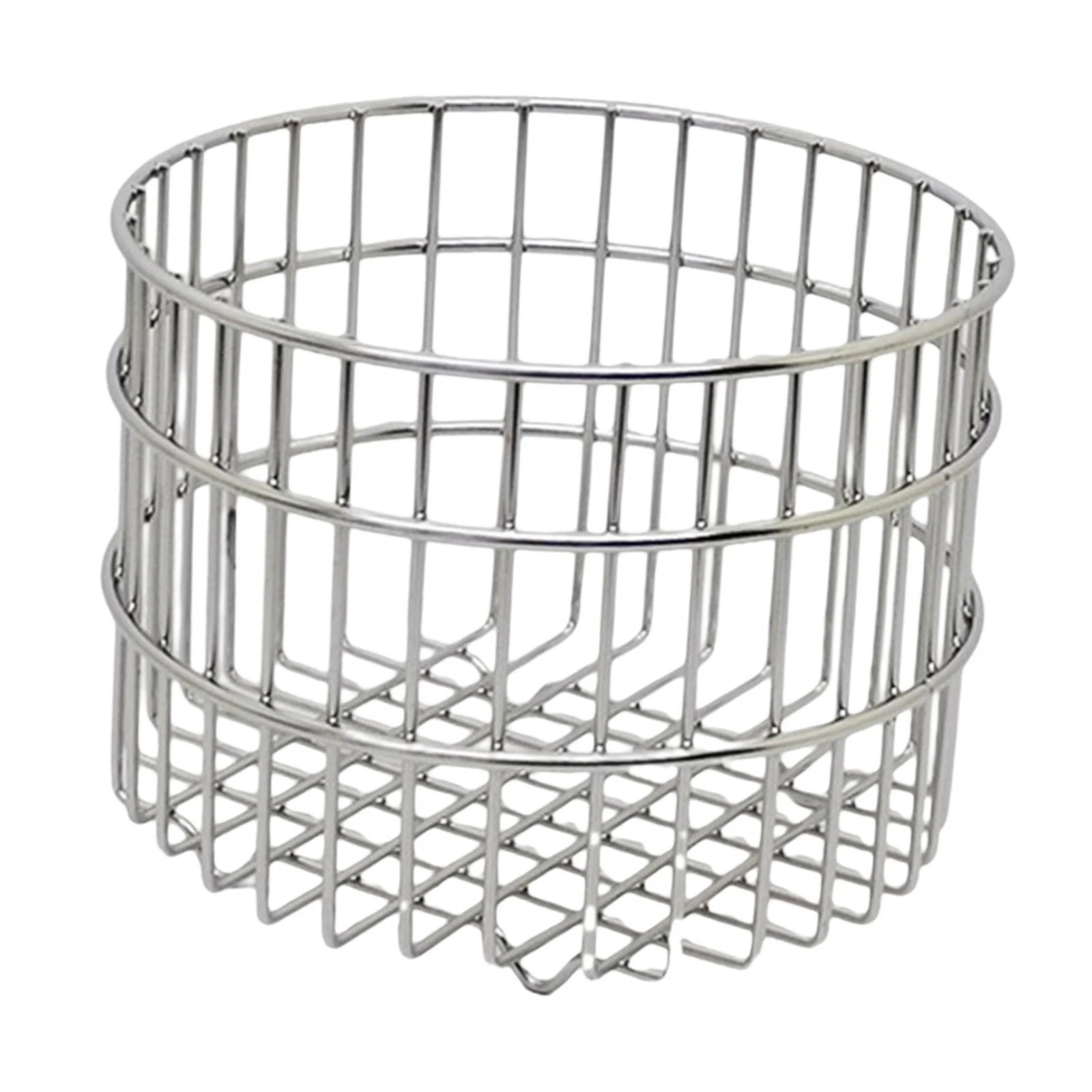 Metal Wire Basket Multifunctional Round Fruit Holder for Kitchen Hotel Dorm
Opens in a new window or