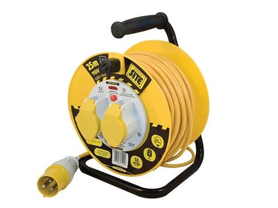 Masterplug LVCT2516/2-MP Kabeltrommel 110V 16A Thermoausschnitt 25m