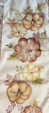 Gilded Maple Pumpkin Fall  Table Runner 70" x 14” 90% Polyester 10% Cotton New