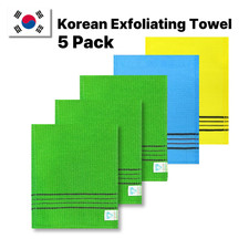 Korean Italy Towel Exfoliating Bath Scrub Dead Skin Remover 5 Pack